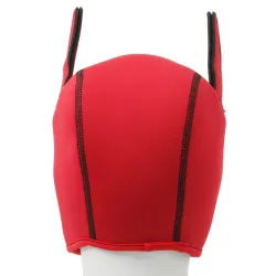 Kinky Puppy Cagoule Puppy Fox Néoprène Rouge-Noir